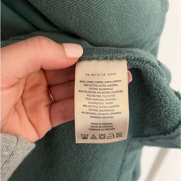 Anthropologie Saturday Sunday Vivie Shawl Cardigan Green Size Small - Picture 7 of 10